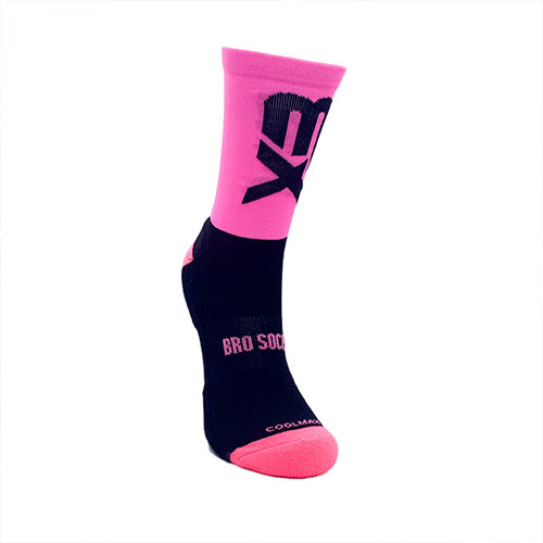 Calcetín de Pádel - X3 Rosa Flúor - Bro Socks – BRO SOCKS